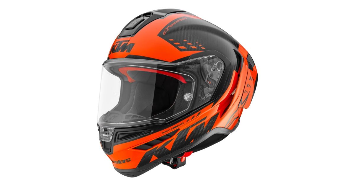 Ktm R10 Helmet SUPERTECH R10 CARBON HELMET