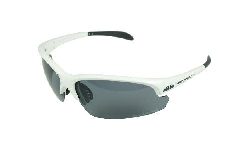 KTM SONNENBRILLE FL II POLARIZED C3, WEISS/SCHWARZ