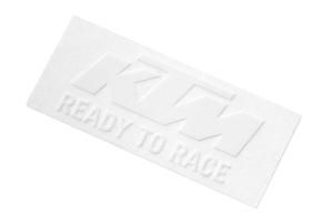 Mtrica - KTM LOGO STICKER WHITE