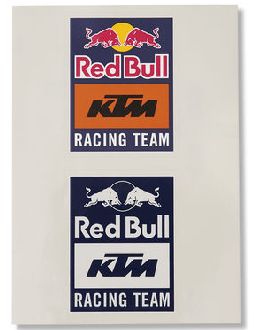 RB KTM RACING TEAM STICKER SET