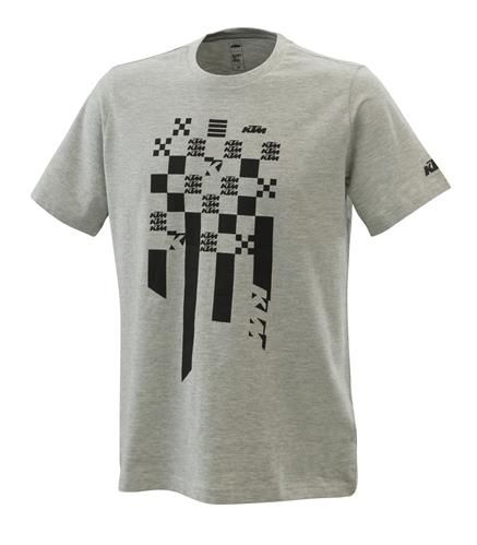 RADICAL SQUARE TEE GREY MELANGE