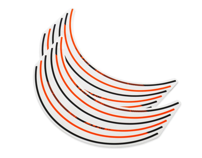 Wheel rim sticker kit Wheel rim sticker kit