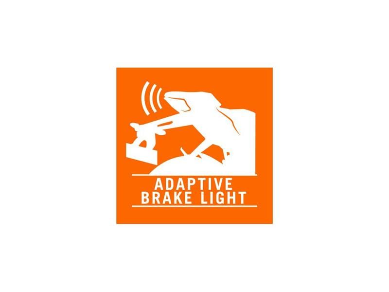 Adaptive brake light