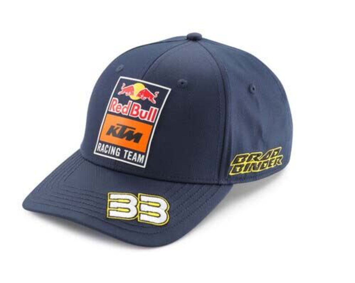 RED BULL KTM BRAD BINDER CURVED CAP RED BULL KTM BRAD BINDER CURVED CAP
